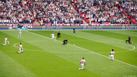 Vor dem Achtelfinal gegen Deutschland 29. Juni 2021 © Pool-Foto von Matthew Childs
