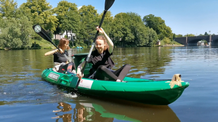 Hamburg, GreenKayak, GreenKayak Hamburg, Alster, Alster Hamburg, Müll, Müll Deutschland, Müll sammeln, Müll sammeln Hamburg, Hamburg Kayak, Vivien Ulm, Kopfzeile