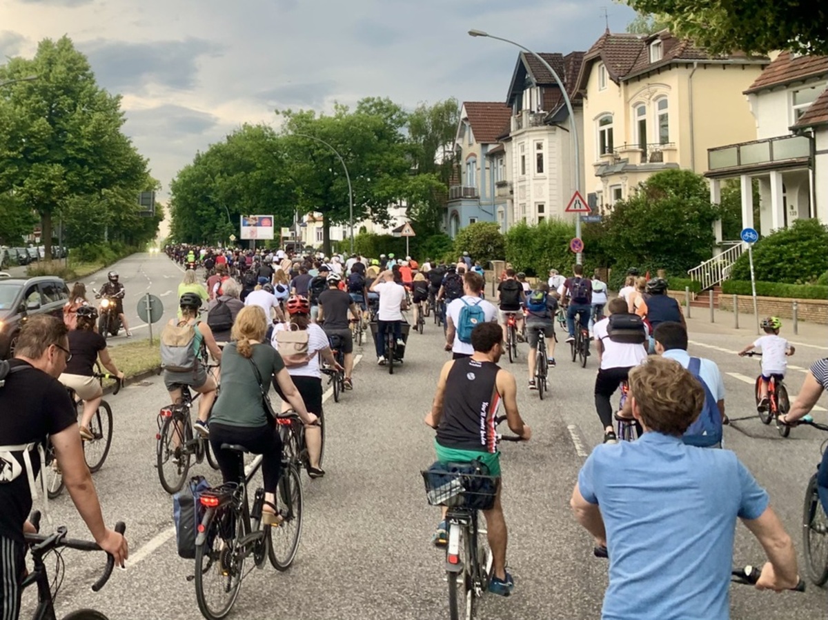 Fahrradstadt, Hamburg, Fahrrad, Verkehrswende, Uni Hamburg, Student, Bike Lanes, Critical Mass