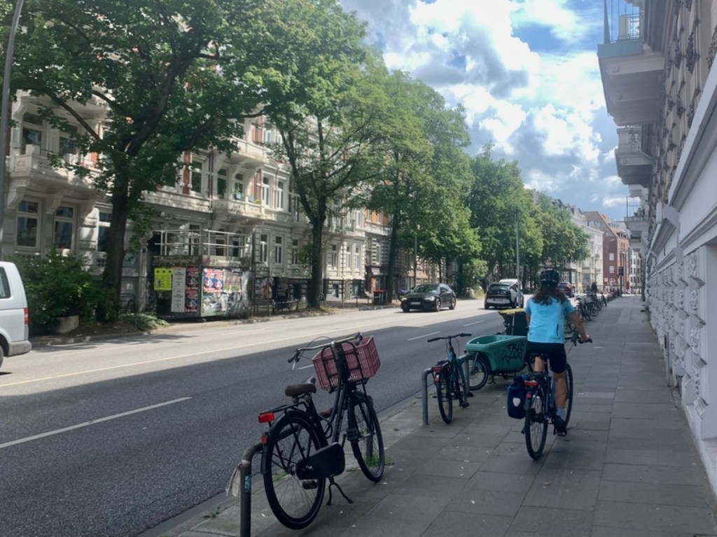 Fahrradstadt, Hamburg, Fahrrad, Verkehrswende, Uni Hamburg, Student, Bike Lanes