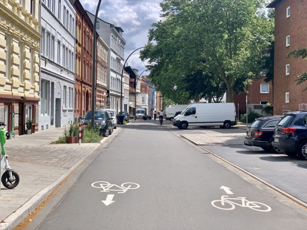 Fahrradstadt, Hamburg, Fahrrad, Verkehrswende, Uni Hamburg, Student, Bike Lanes