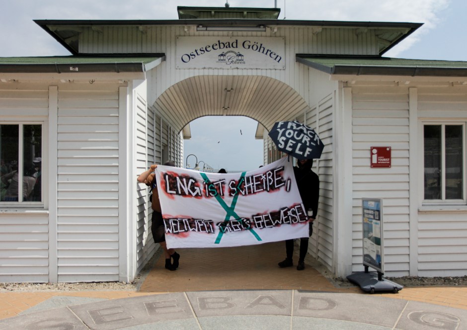 Bad Göhren, Demostart, LNG ist Scheiße, Rügen