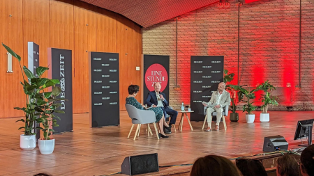 Olaf Scholz im Interview mit Mariam Lau und Roman Pletter